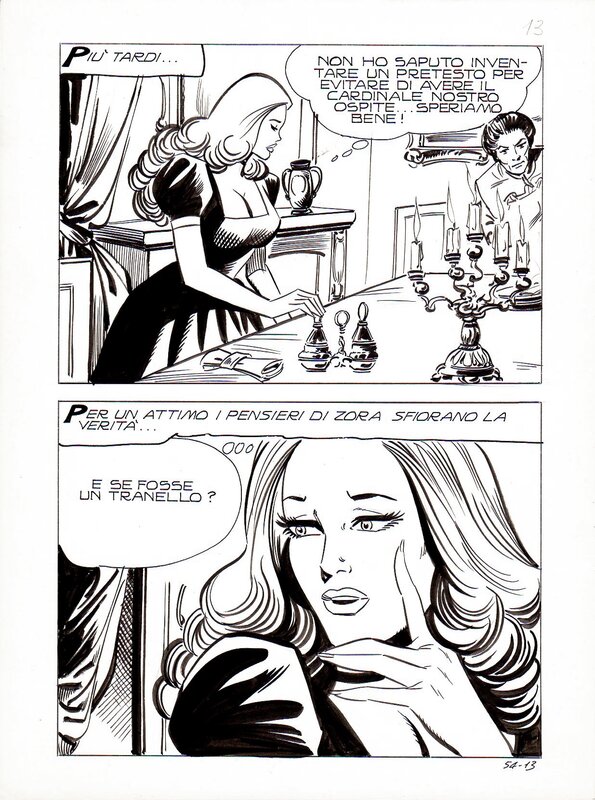 Zora la vampira 54 pg 13 by Birago Balzano - Comic Strip