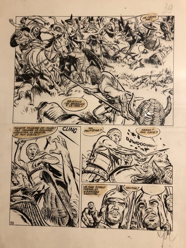 L’Iliade by René Follet - Comic Strip