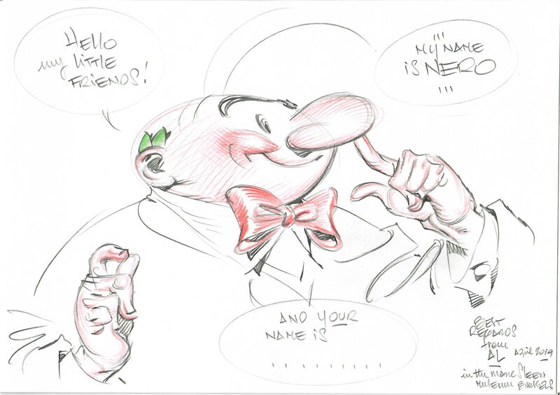 My Name is Nero par Al Severin - Dédicace