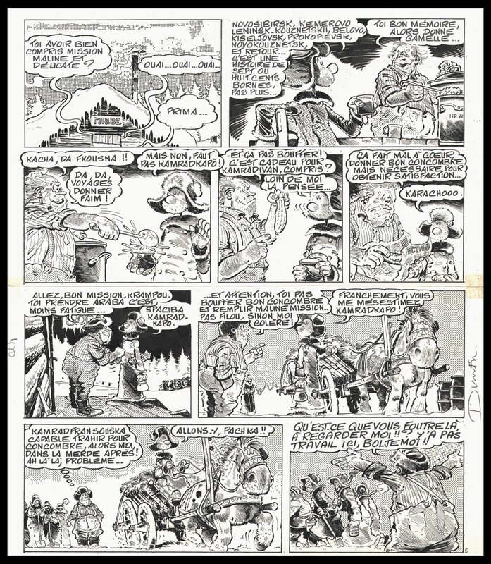 Dimitri, 1978 - Le Goulag - Tome 1 - Planche 5 - Comic Strip