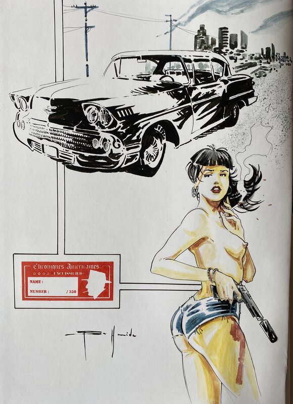 Afif Ben Hamida, Chroniques Américaines - Sketch
