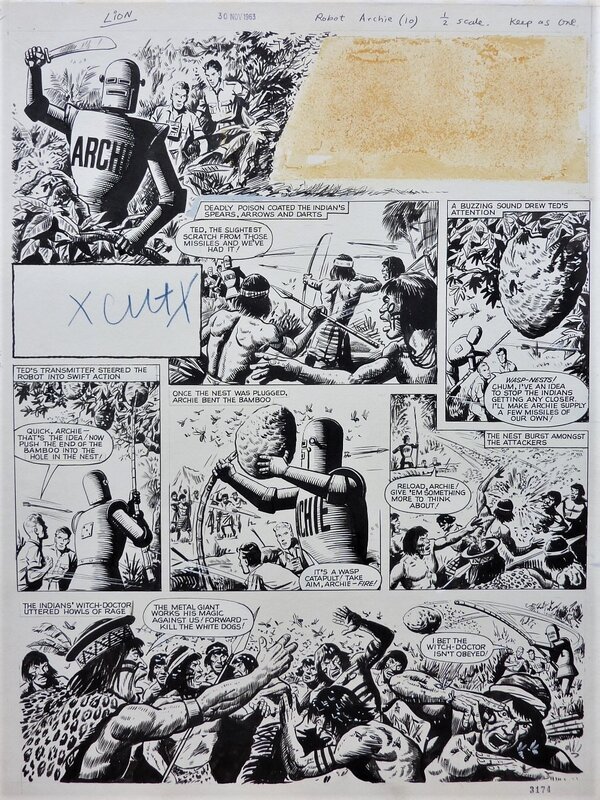 Robot Archie by Ted Kearon - Comic Strip