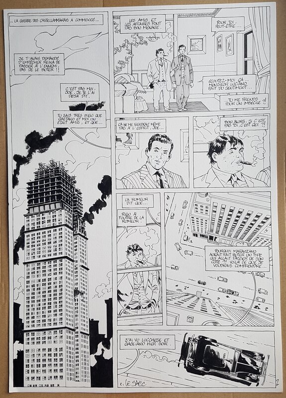 Erwan Le Saëc, Ce qui est à nous - Tome 9 - planche 4 - Comic Strip