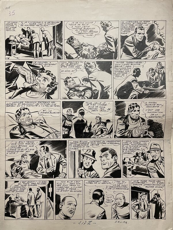 Poïvet Colonel X - Comic Strip