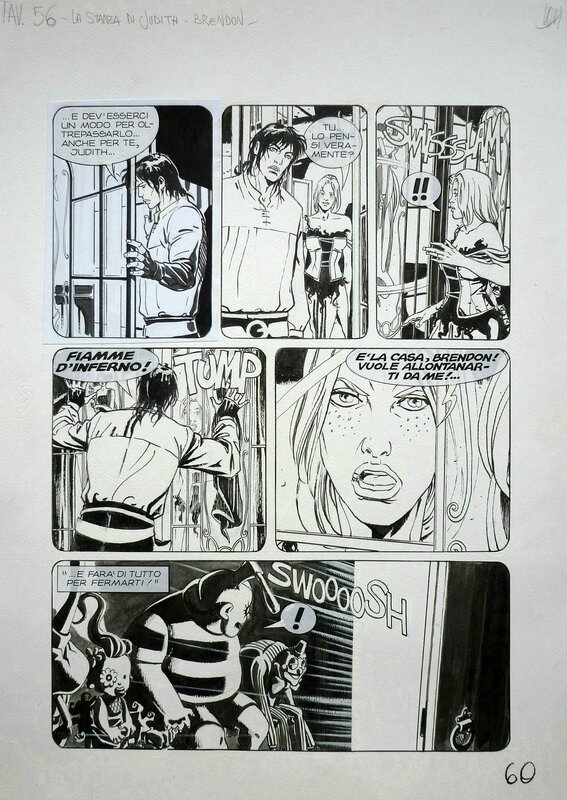 Brendon 46 pg 60 by Lola Airaghi - Planche originale