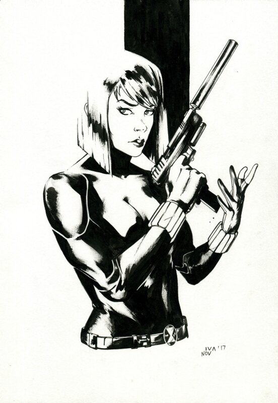 Dima Ivanov - Black Widow - Sketch