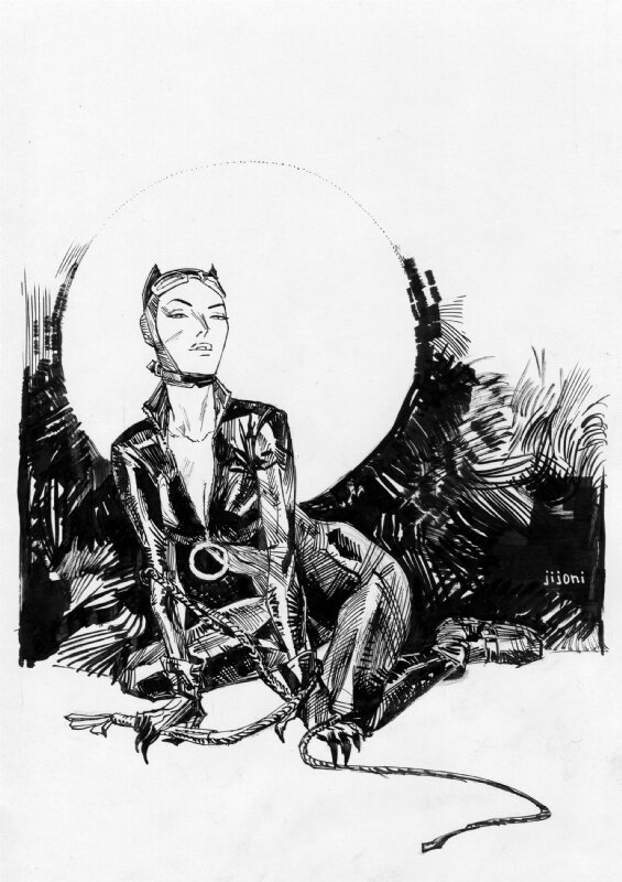 Catwoman by Dzhamilya Zulpikarova - Dédicace