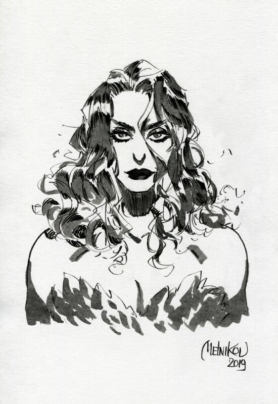 Gleb Melnikov - Poison Ivy - Sketch