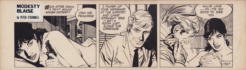 Modesty Blaise | Holdaway, Jim 1747 The Red Gryphon - Comic Strip