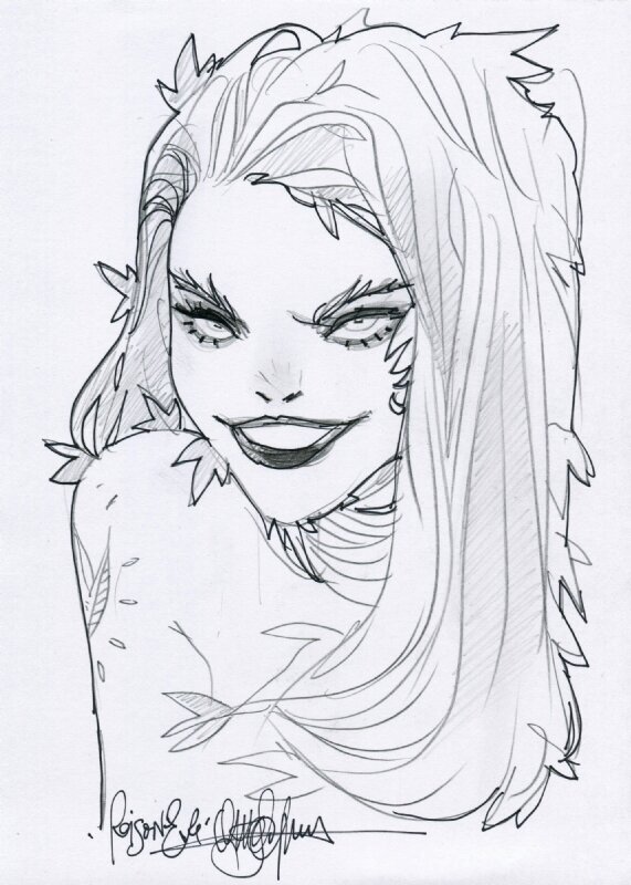 Otto Schmidt - Poison Ivy - Dédicace