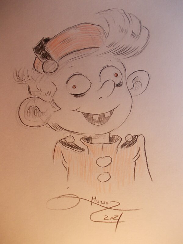 Spirou, 2021 by Jonathan Munoz - Sketch