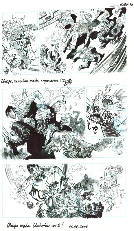 Artyom Trakhanov, Undertow 06, Page 03 - Planche originale