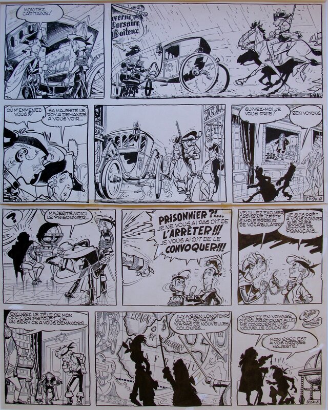 Jehan Pistolet by Albert Uderzo, René Goscinny - Comic Strip