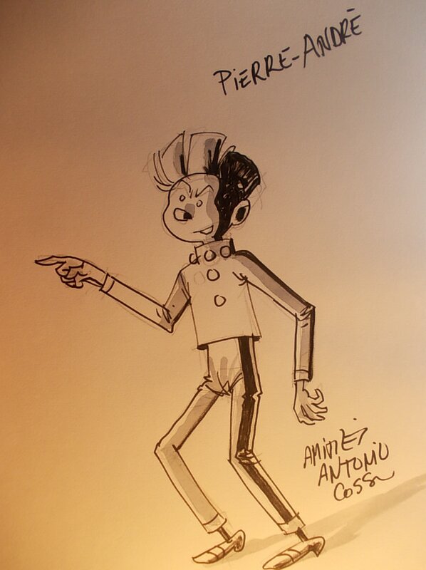 Spirou, 2021. by Antonio Cossu - Sketch