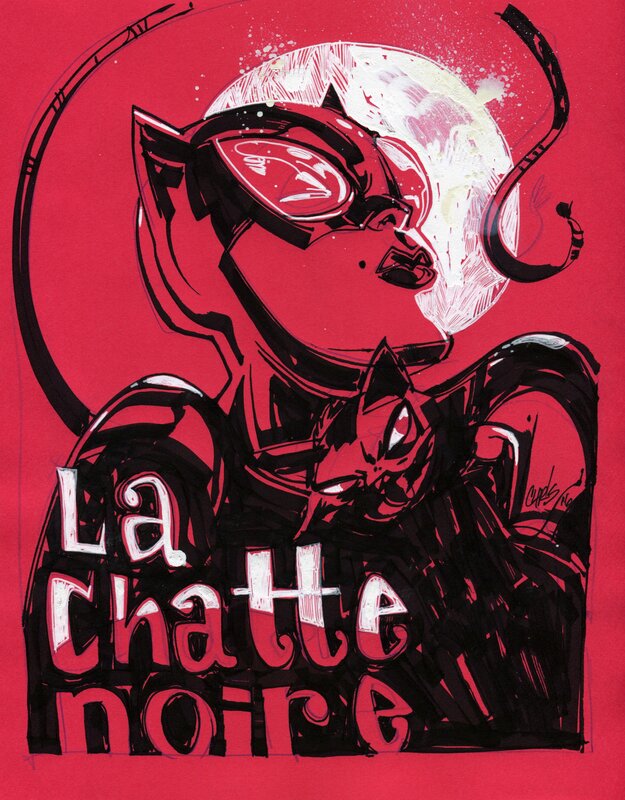 Chris Visions - La Chatte Noire - Sketch