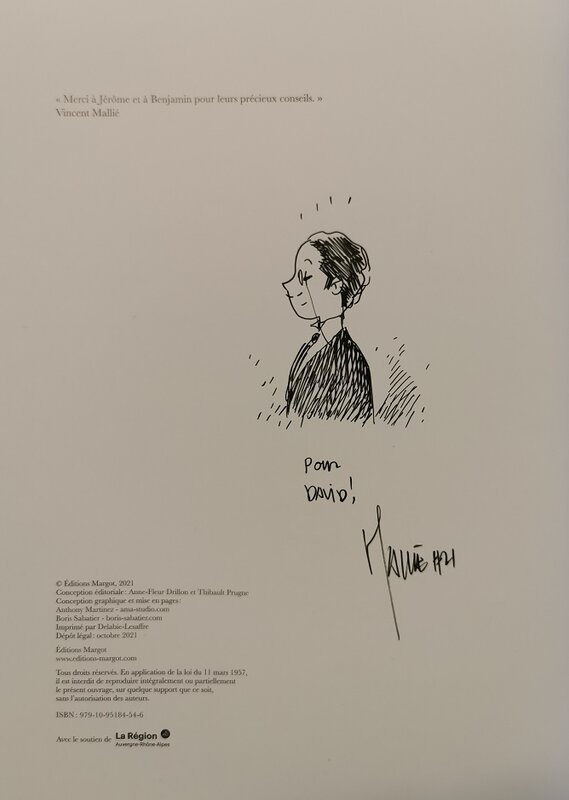 Arsène Lupin by Vincent Mallié - Sketch