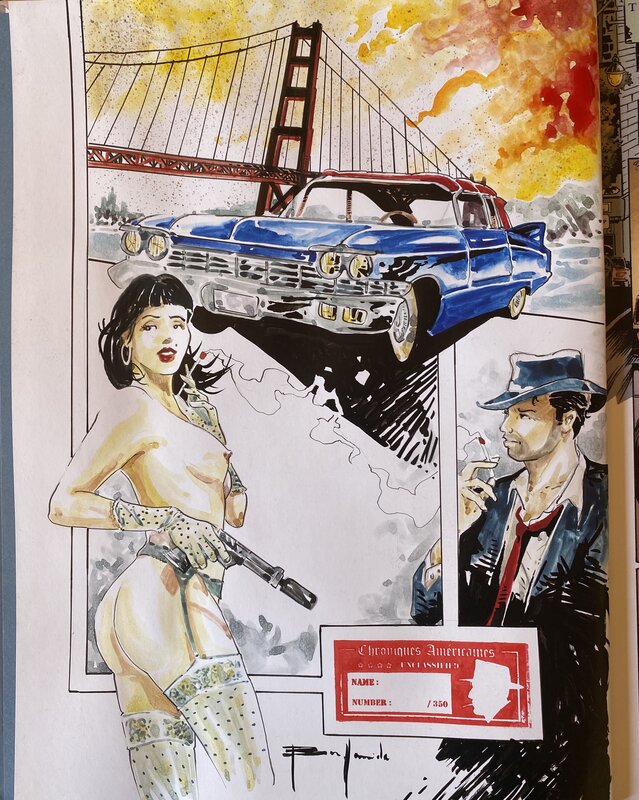 Afif Ben Hamida, Chroniques Américaines T2 - Sketch
