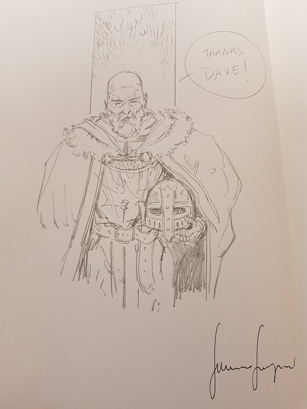 Clement V by Germano Giorgiani - Sketch