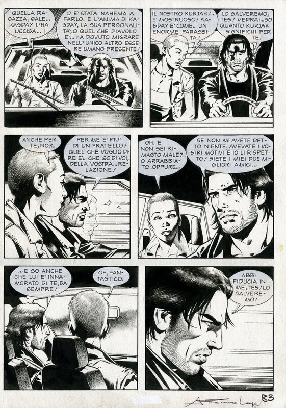 Dampyr 065 pg 083 by Arturo Lozzi - Comic Strip