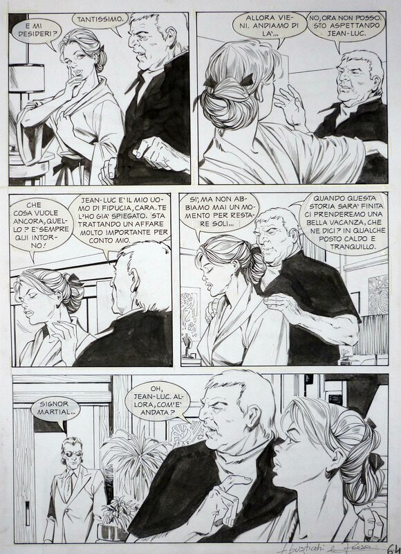 Fabrizio Busticchi, Luana Paesani, Demian 03 pg 064 by Busticchi/Paesani - Planche originale