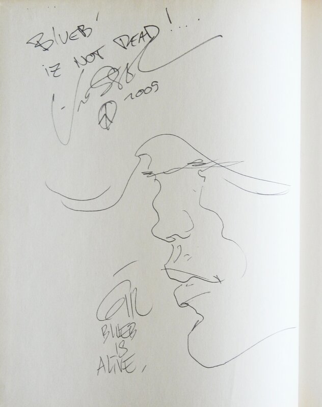 Jean Giraud, Vincent Cassel, Fort Navajo ( Cassel - Giraud ) - Sketch