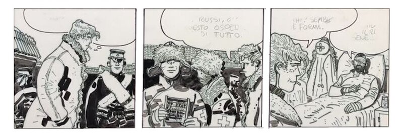 Pratt - Corto Maltese, la jeunesse - Planche originale