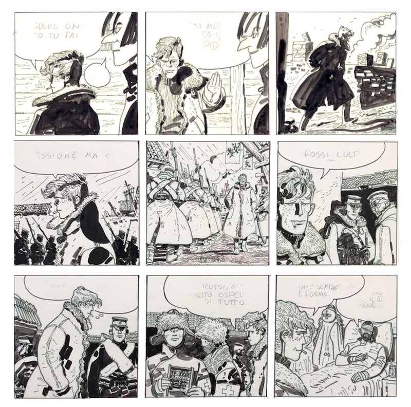 Pratt - La jeunesse de Corto Maltese - Comic Strip