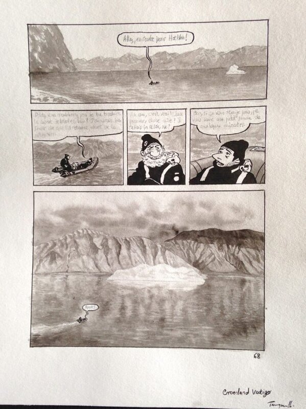Groenland Vertigo by Hervé Tanquerelle - Comic Strip