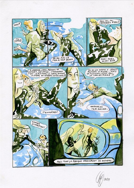 Tanz ! par Maurane Mazars - Planche originale