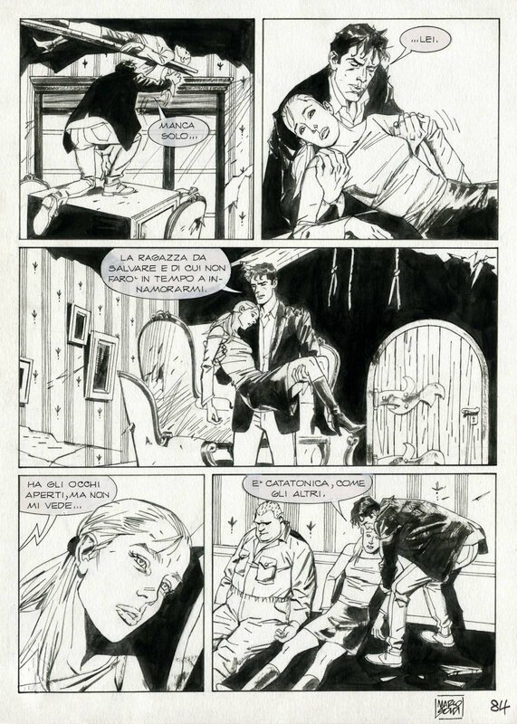 Dylan Dog 279 pg 84 by Marco Soldi - Planche originale
