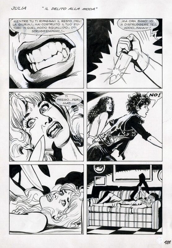 Julia 080 pg 121 by Ernesto Garcia Seijas - Comic Strip