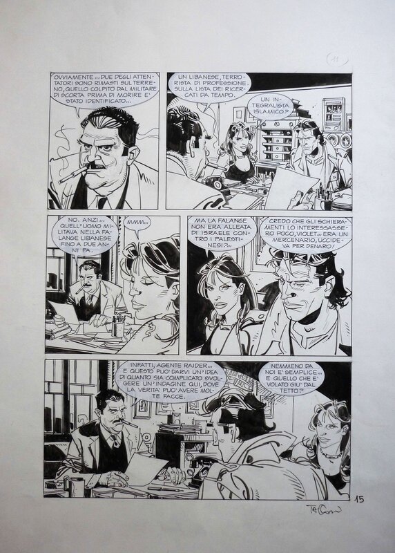 Nick Raider 138 pg 015 by Ferdinando Tacconi - Comic Strip