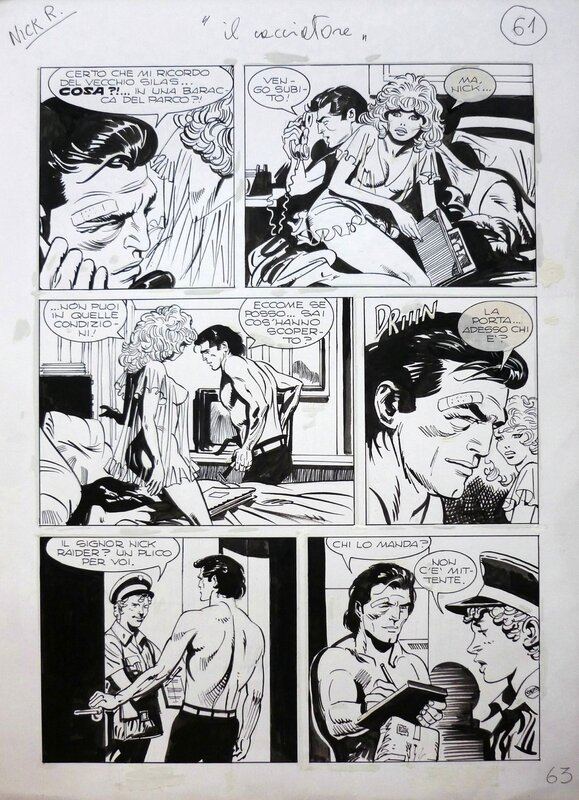 Nick Raider Speciale 02 pg 63 by Renato Polese - Comic Strip