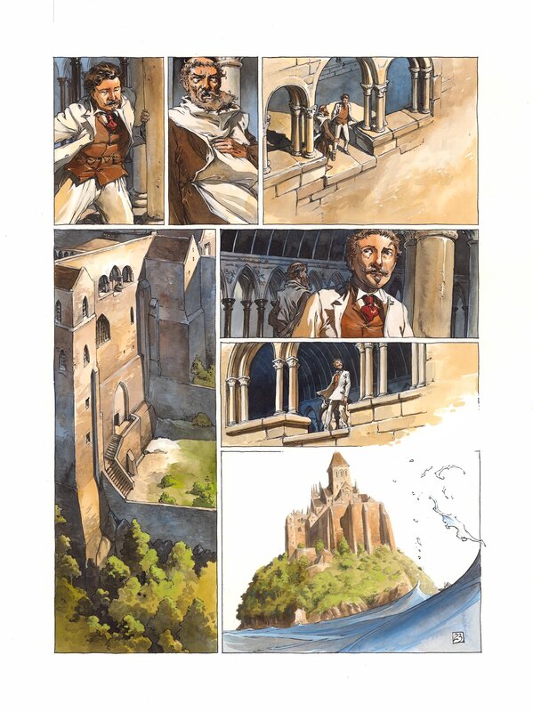 Guillaume Sorel, Le Horla, planche 23 - Comic Strip