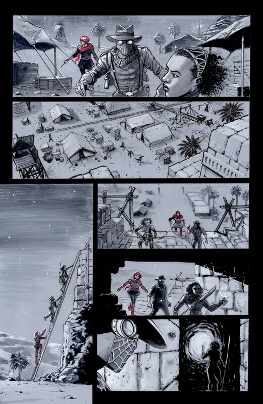 Spiderman noir 4# by Juan E. Ferreyra - Comic Strip