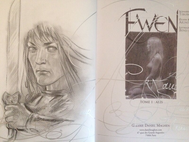 Ewen by Andréi Arinouchkine - Sketch