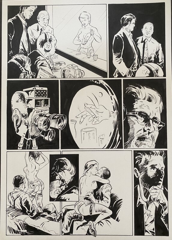 Afif Ben Hamida, Chroniques Américaines - Comic Strip