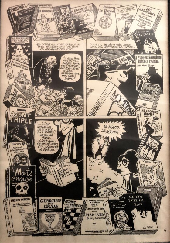 David B., Les incidents de la nuit - Comic Strip