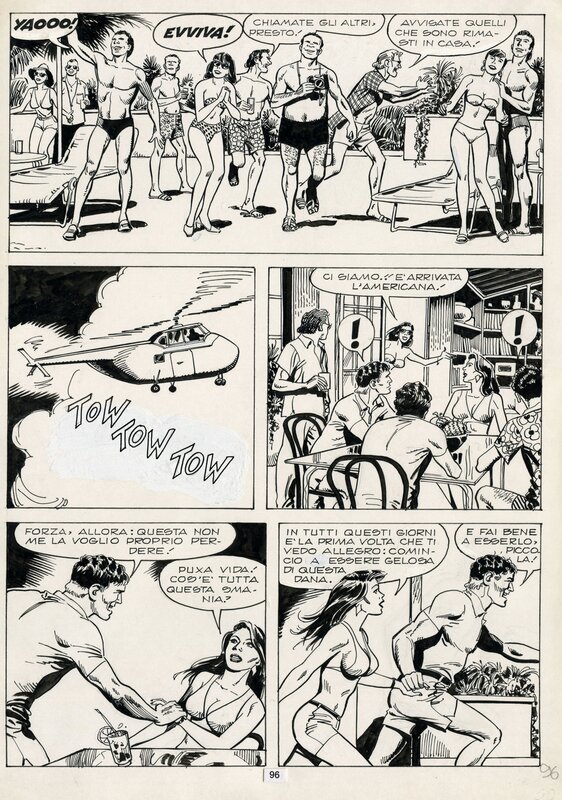 Mister No 196 pg 96 by Stefano and Domenico Di Vitto - Comic Strip