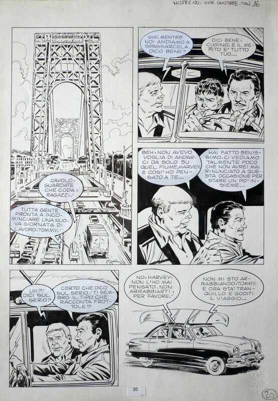 Fabrizio Busticchi, Luana Paesani, Mister No 267 pg 020 by Busticchi/Paesani - Planche originale