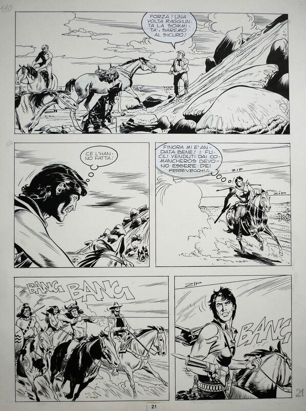 Zagor 363 pg 021 by Stefano Andreucci - Comic Strip