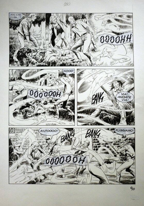 Zagor 473 pg 090 by Marco Torricelli - Planche originale