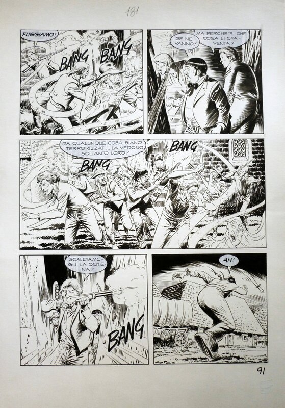 Zagor 473 pg 091 by Marco Torricelli - Planche originale