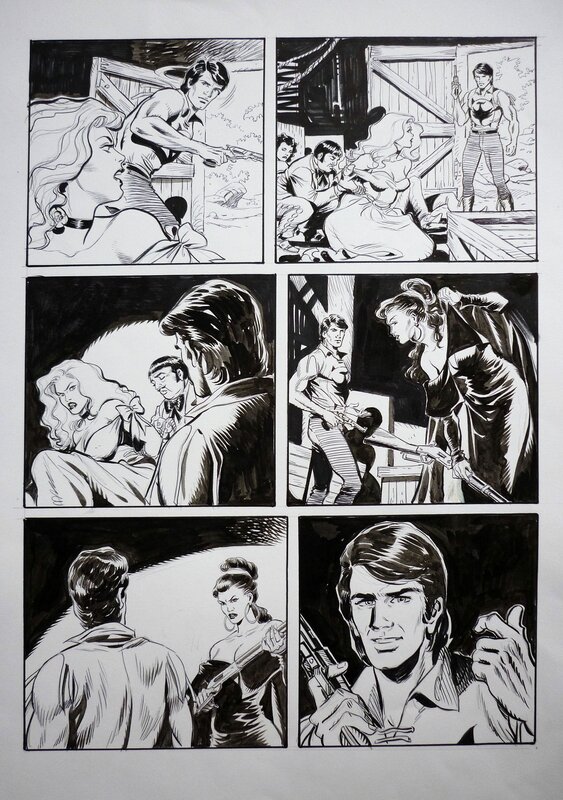 Zagor Color 09 pg 112 by Massimo Pesce - Planche originale