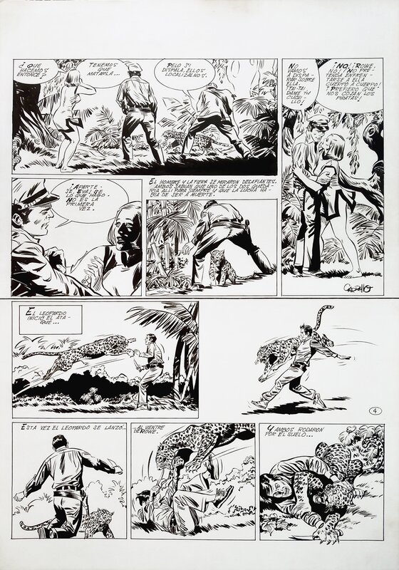Carrillo - Los mercenarios (1974) - Comic Strip
