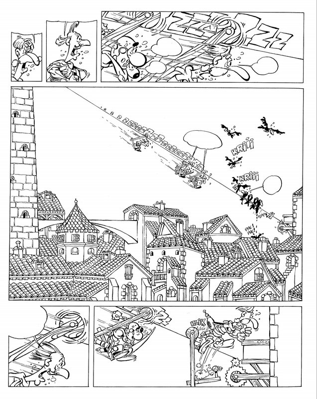 Krzysztof Kopeć, Darlan et Horwazy - Coq d'or page 33 / Darlan i Horwazy - Złoty kur str 33 - Comic Strip