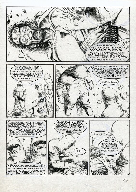 Martin Mystere Gigante 04 pg 013 by Eugenio Sicomoro by Eugenio Sicomoro - Comic Strip