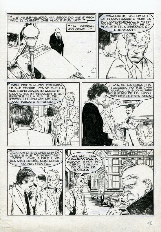 Martin Mystere Gigante 04 pg 016 by Eugenio Sicomoro - Comic Strip