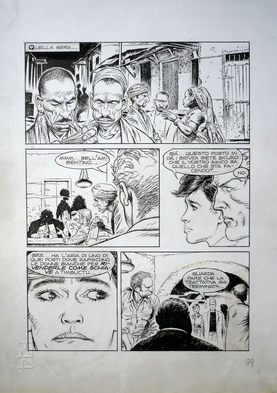 Martin Mystere Gigante 04 pg 089 by Eugenio Sicomoro - Comic Strip