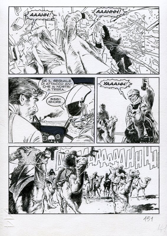 Martin Mystere Gigante 04 pg 151 by Eugenio Sicomoro - Comic Strip